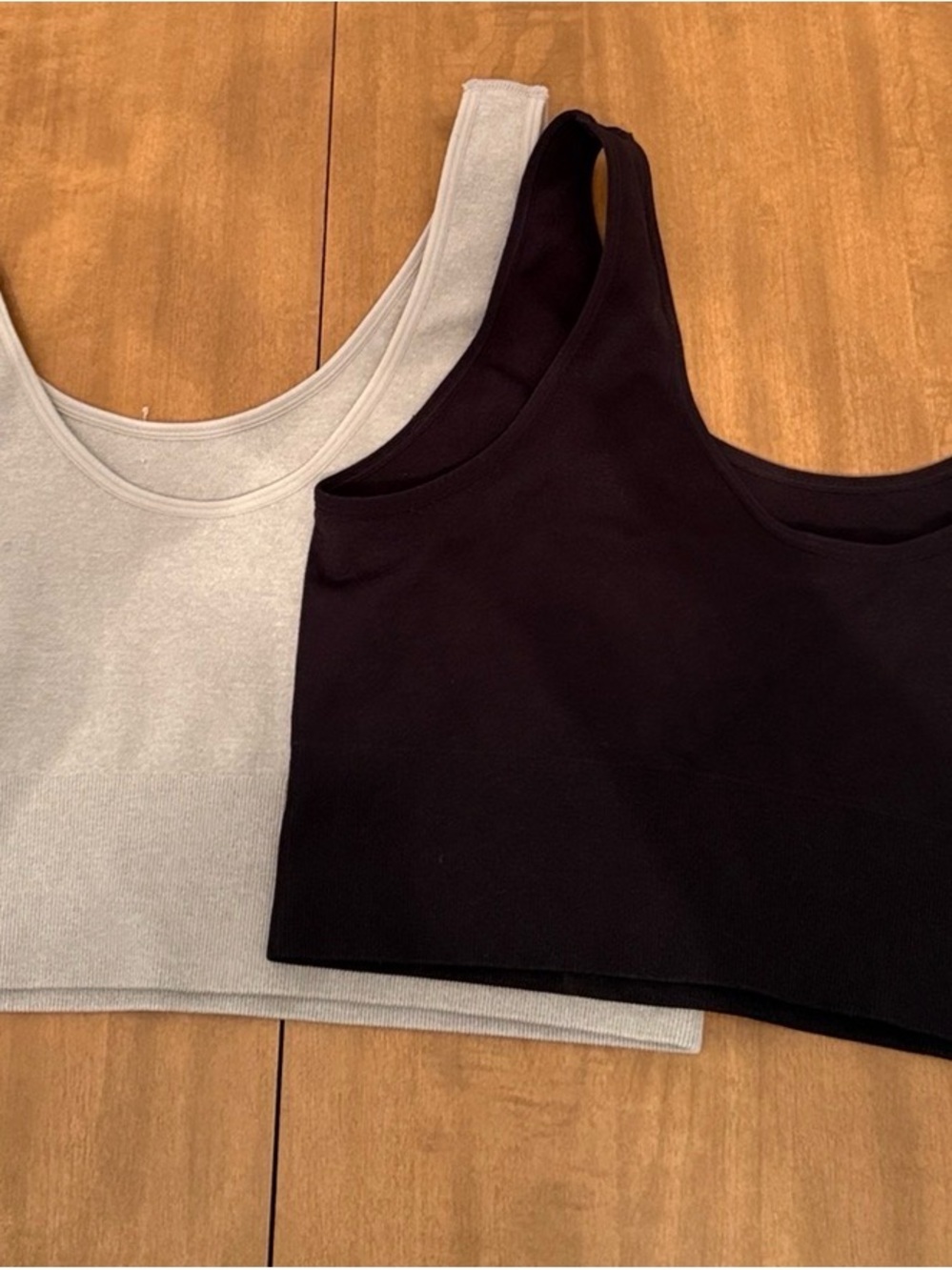 2 Fruit of the Loom Tank Bras - one XXL, one XL - worn only a few times